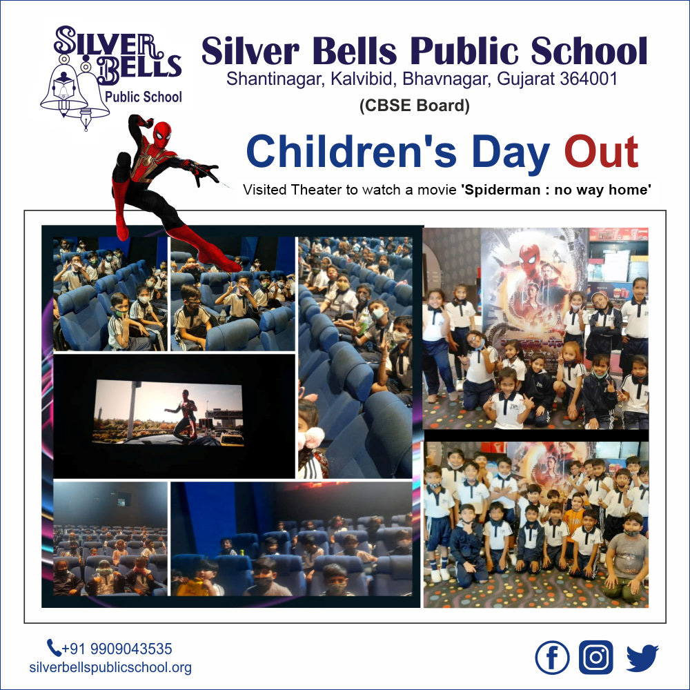 Children’s Day Out 2022 silver bells public school cbse board kalvibid bhavnagar gujarat