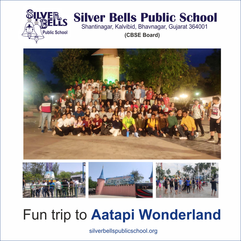 Trip to Aatapi Wonderland silver bells public school cbse board kalvibid bhavnagar gujarat