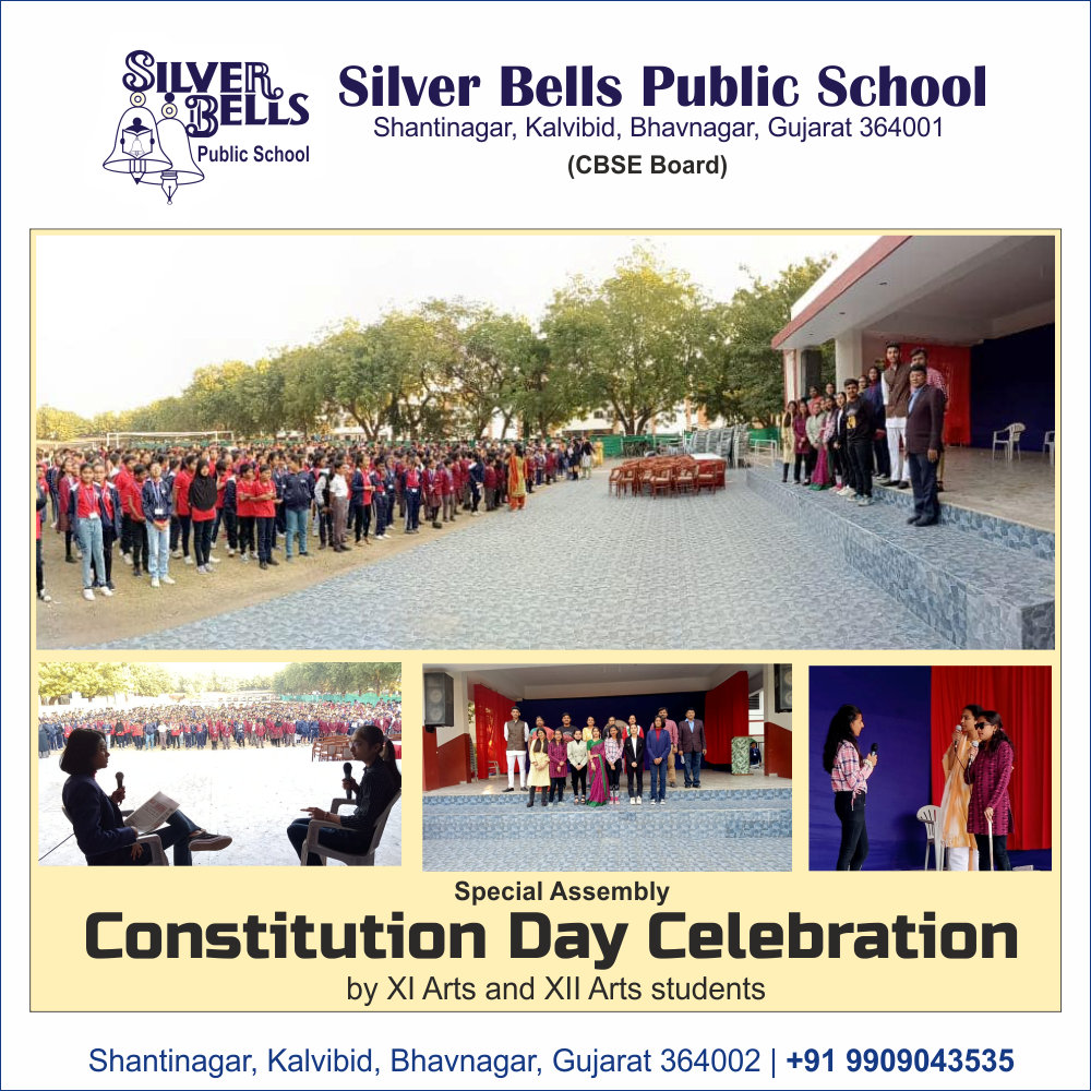 Special Assembly : Constitution Day Celebration by XI Arts and XII Arts students