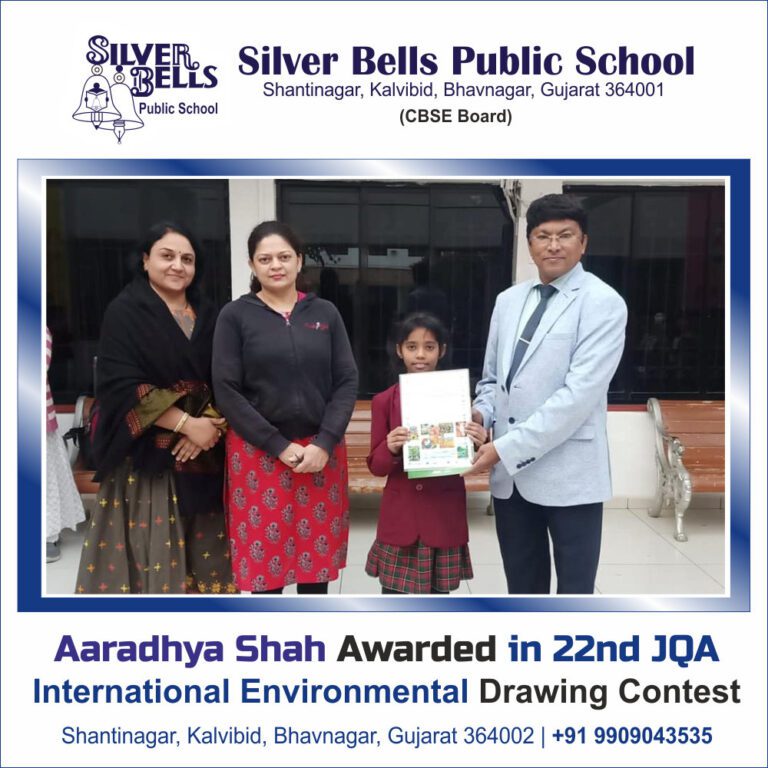 Aaradhya Shah Awarded in 22nd JQA International Environmental Drawing Contest
