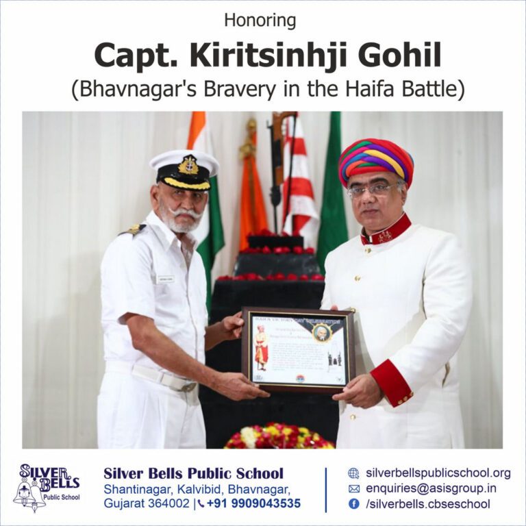 Honoring Capt. Kiritsinhji Gohil: Bhavnagar’s Bravery in the Haifa Battle
