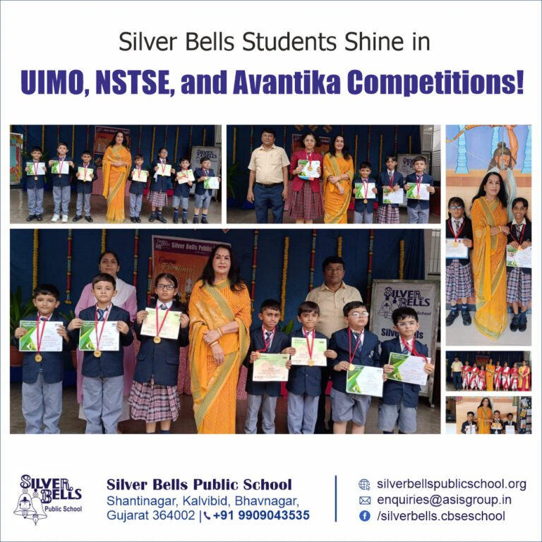 Silver Bells Students Shine in UIMO, NSTSE, and Avantika Competitions!