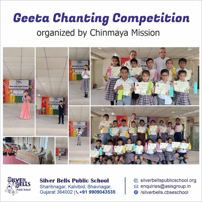 Geeta Chanting Competition organized by Chinmaya Mission