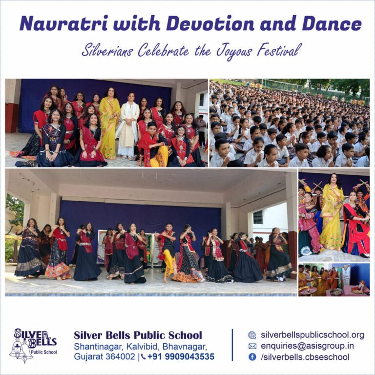 Silverians Celebrate the Joyous Festival of Navratri with Devotion and Dance